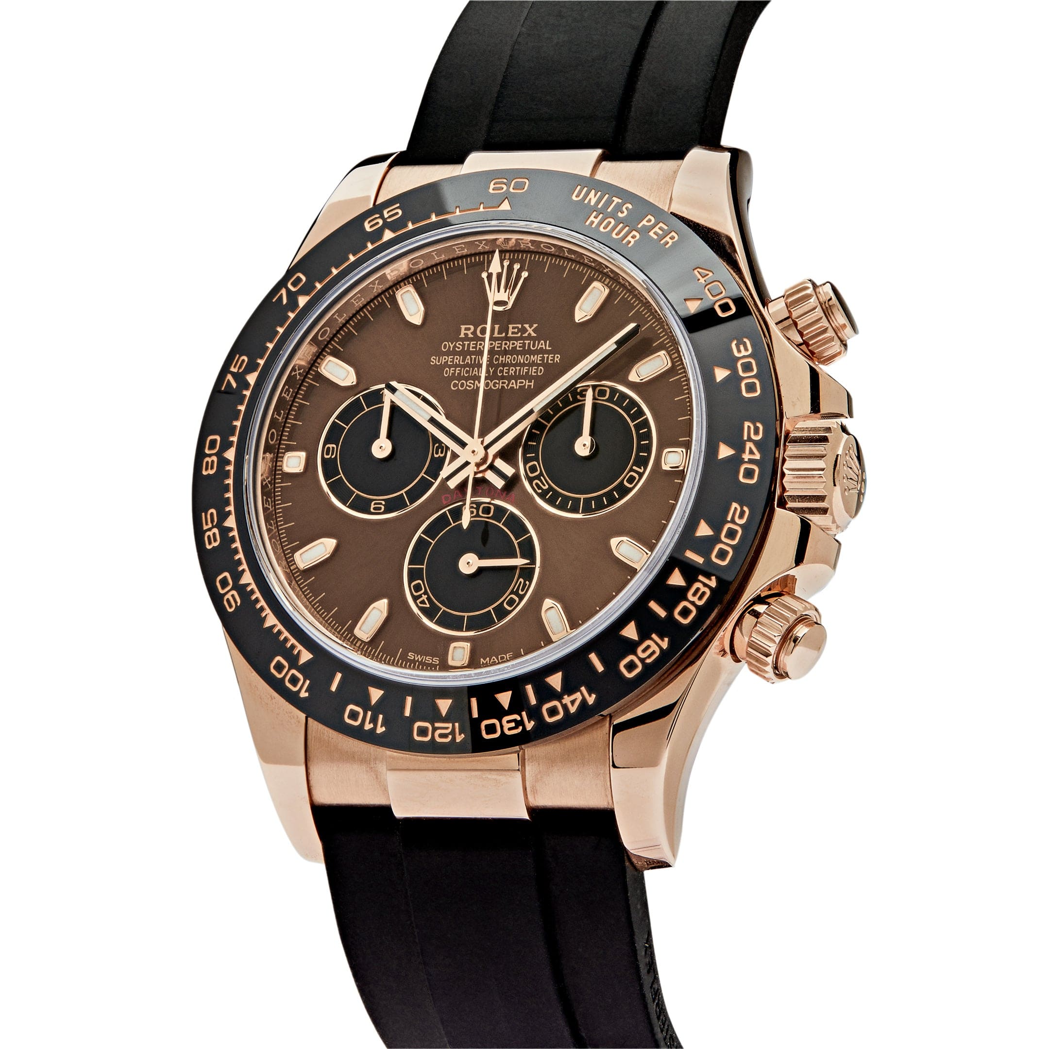 Rolex Daytona 116515LN Rose Gold Chocolate Dial