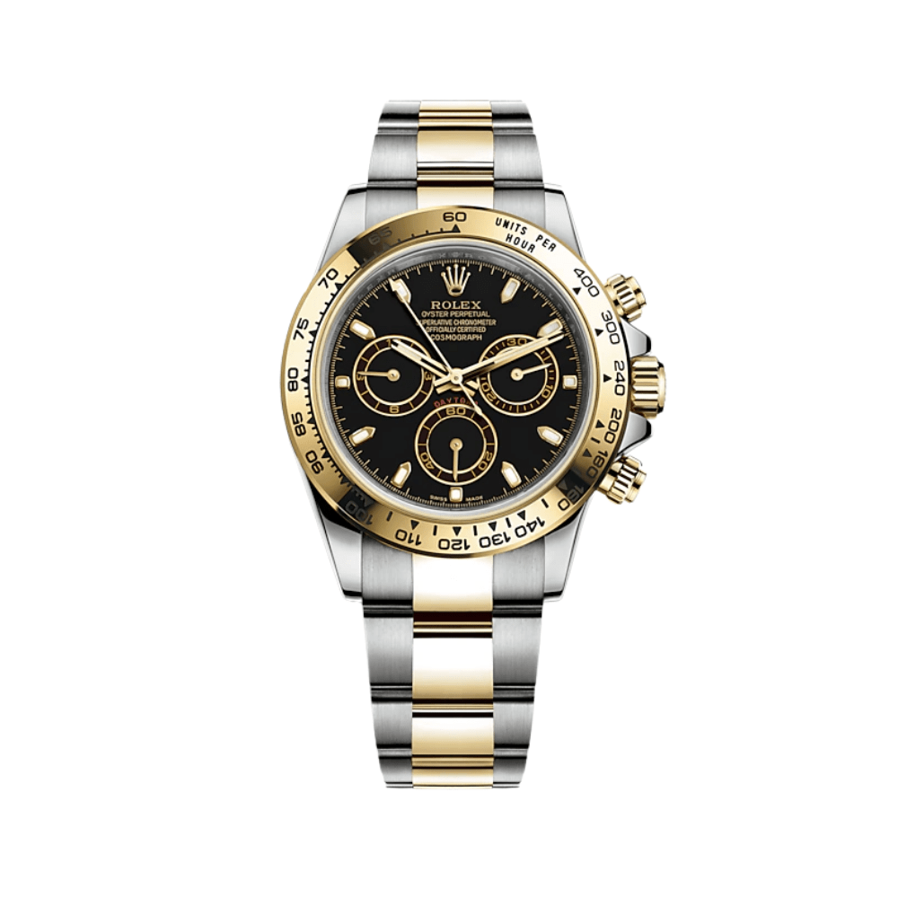 Rolex Daytona 116503 Yellow Gold Stainless Steel Black Dial