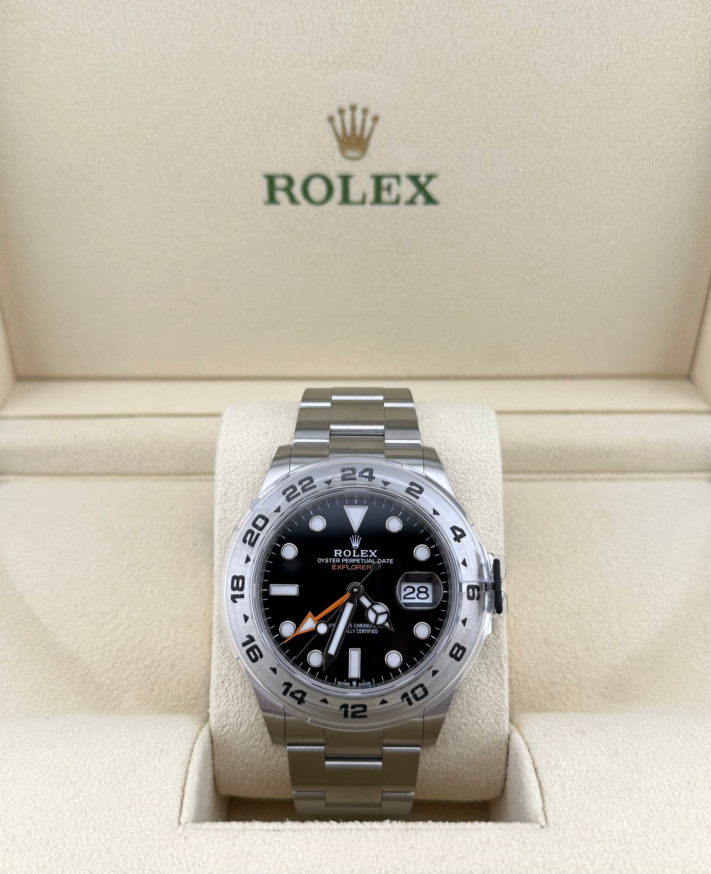 Rolex Explorer II 226570 Stainless Steel Black Dial (2024)