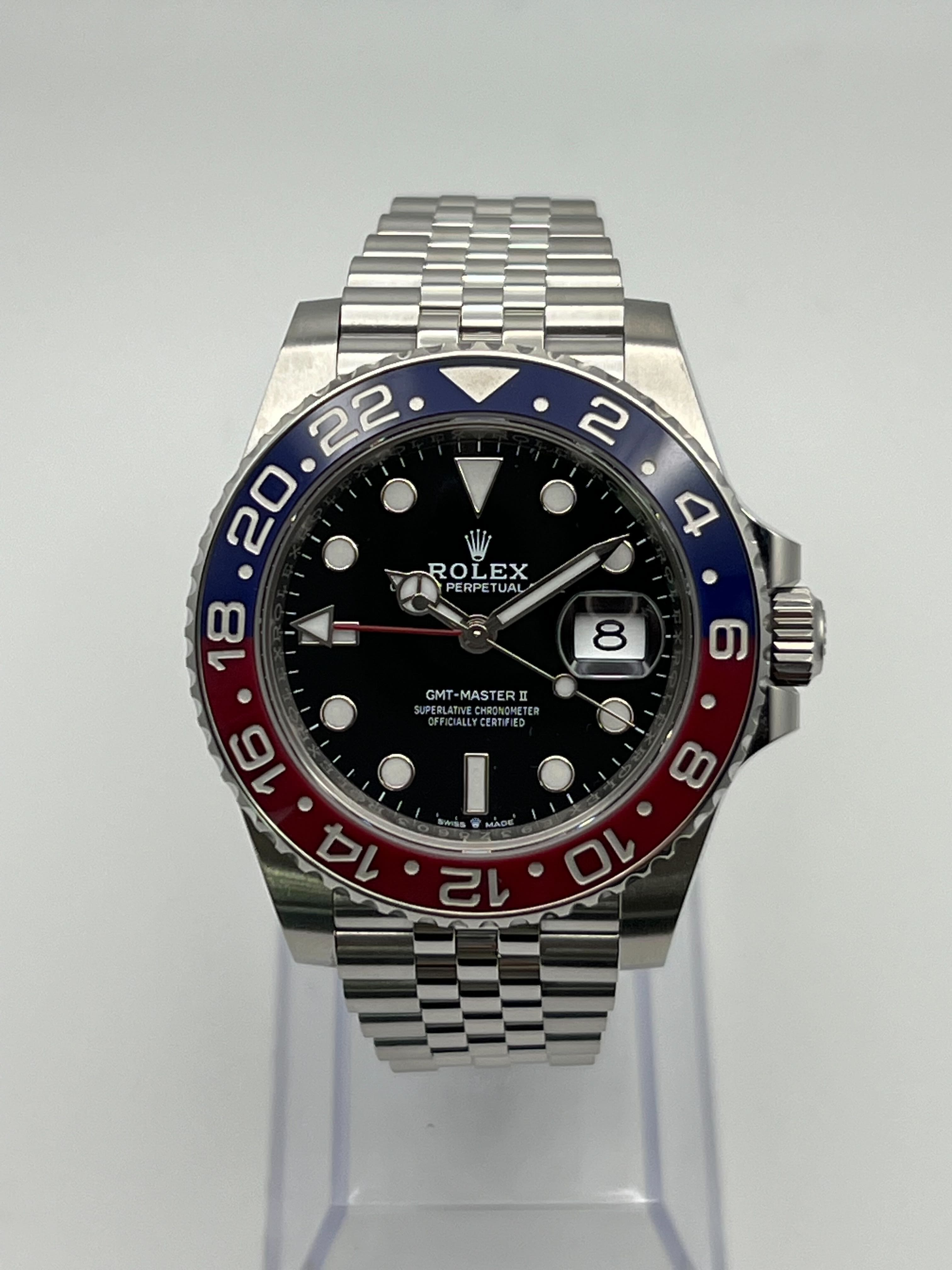 Rolex GMT-Master II 126710BLRO 'Pepsi' Stainless Steel Black Dial Jubilee (2022)