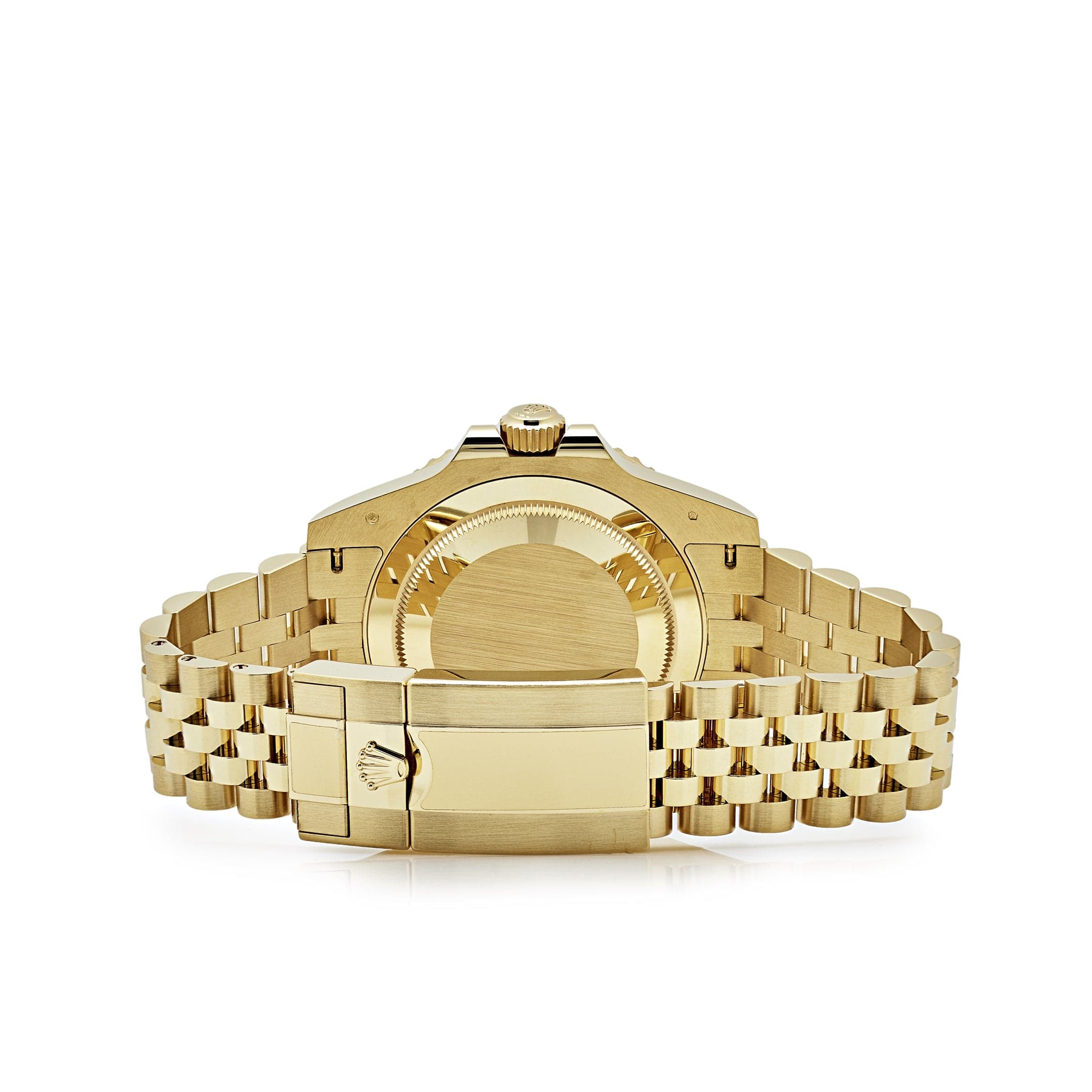 Rolex GMT-Master II 126718GRNR Yellow Gold Black Dial Jubilee (2024)