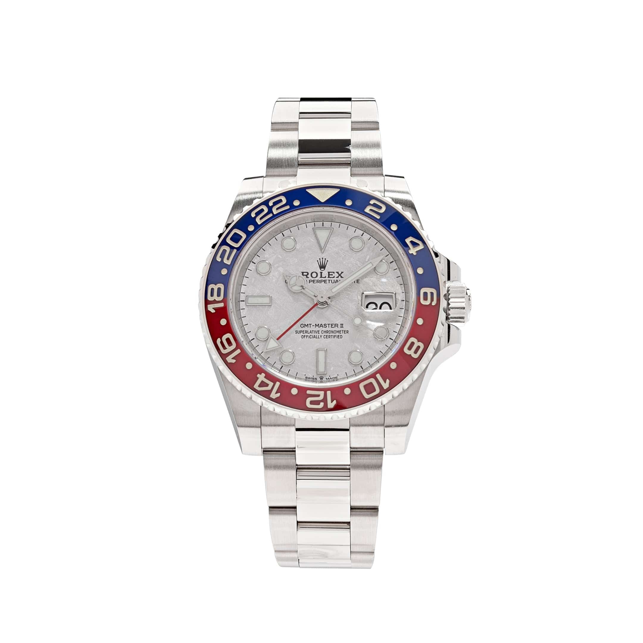 Rolex GMT-Master II 126719BLRO 'Pepsi' White Gold Meteorite Dial (2021)