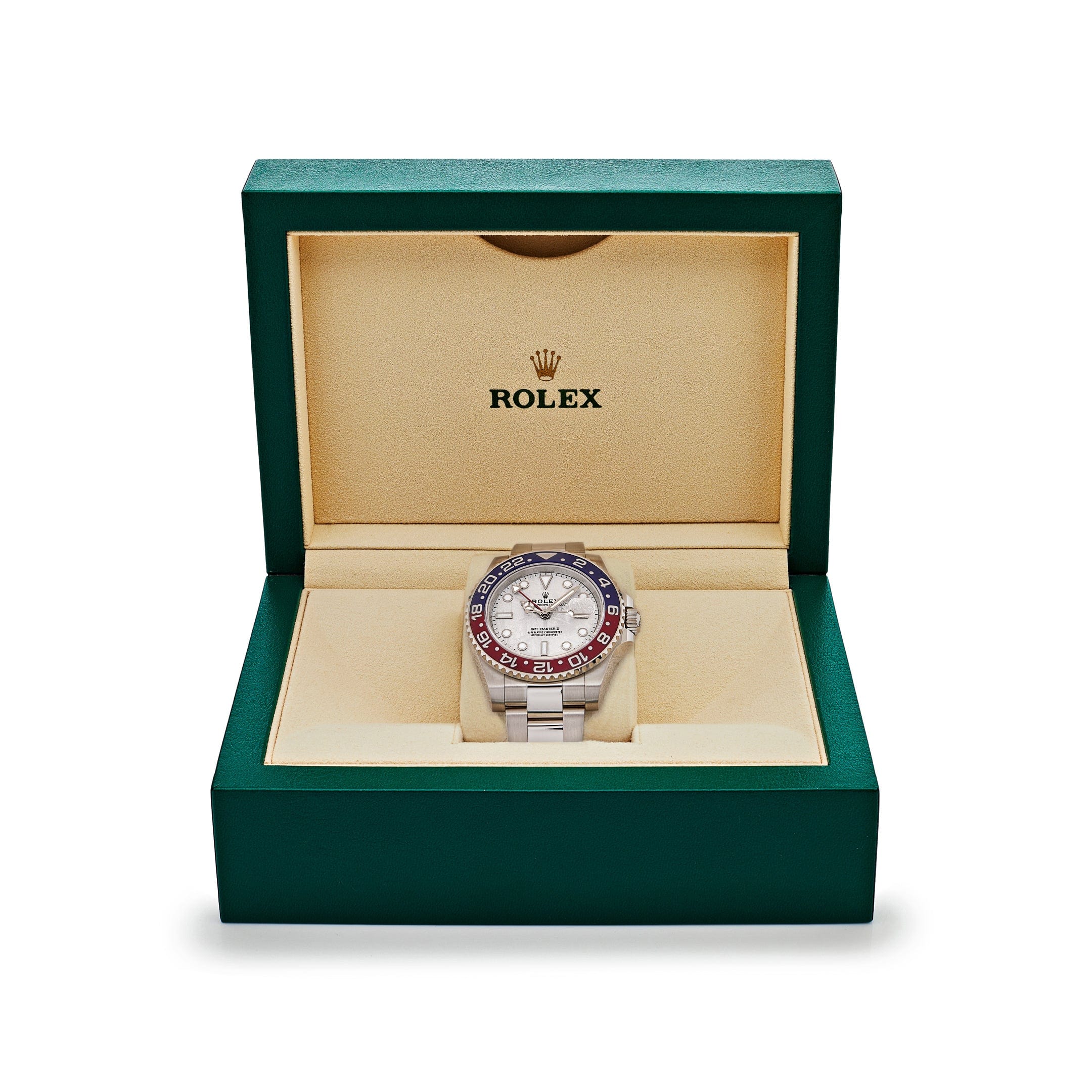 Rolex GMT-Master II 126719BLRO 'Pepsi' White Gold Meteorite Dial (2021)