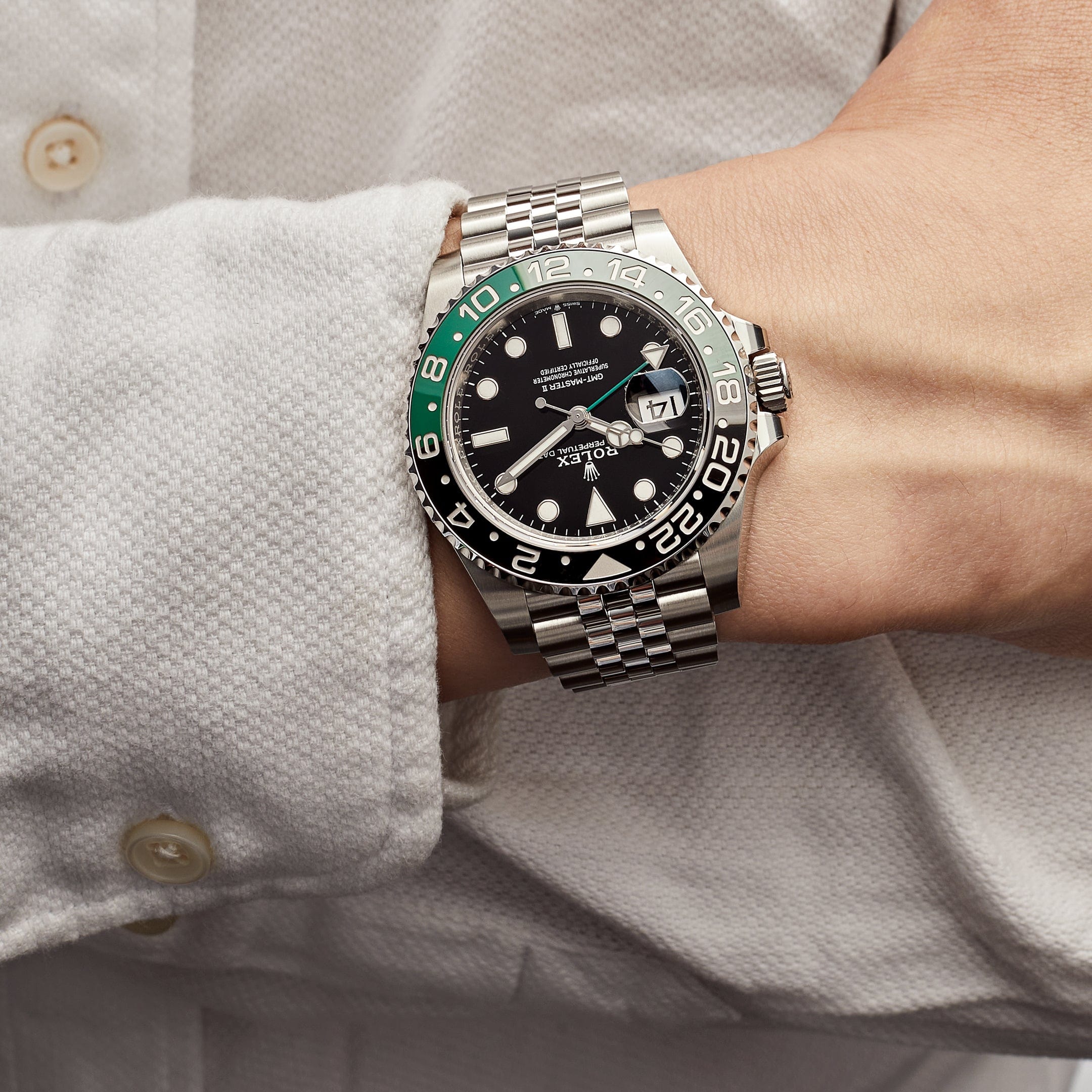 Rolex GMT-Master II 126720VTNR 'Sprite' Lefty Stainless Steel Jubilee (2023)