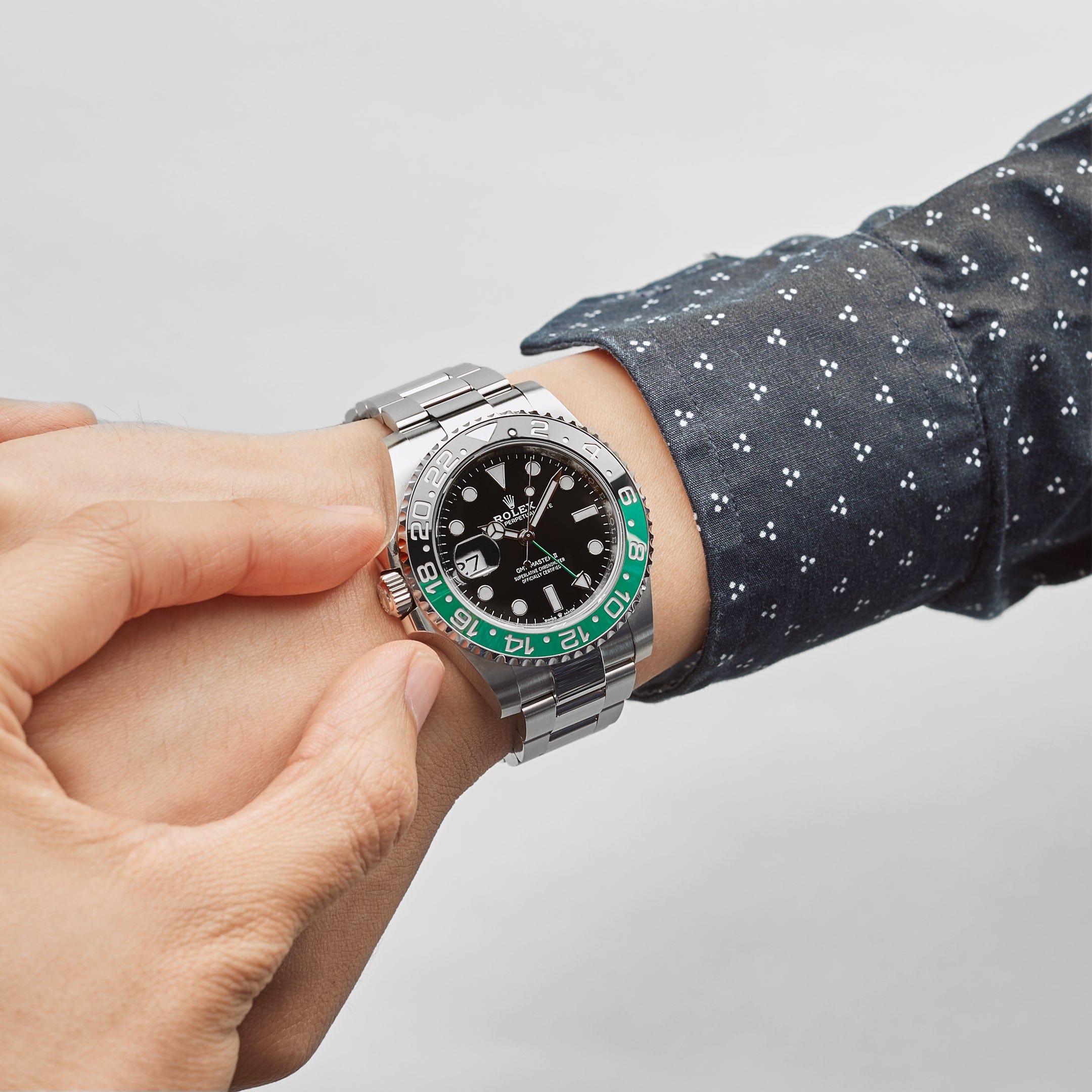 Rolex GMT-Master II 126720VTNR 'Sprite' Lefty Stainless Steel Oyster (2024)