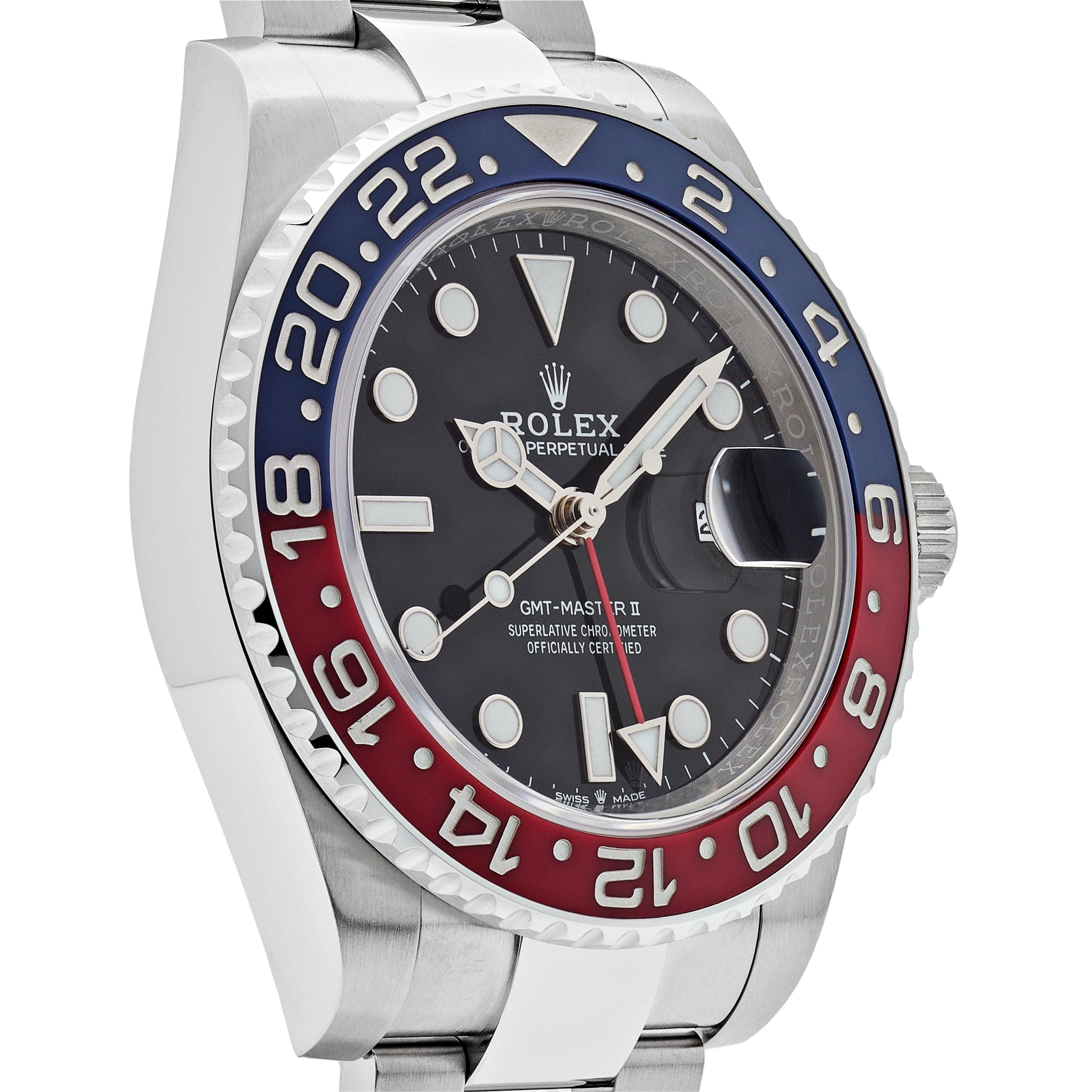 Rolex GMT-Master II 126710BLRO 'Pepsi' Stainless Steel Black Dial Oyster (2024)