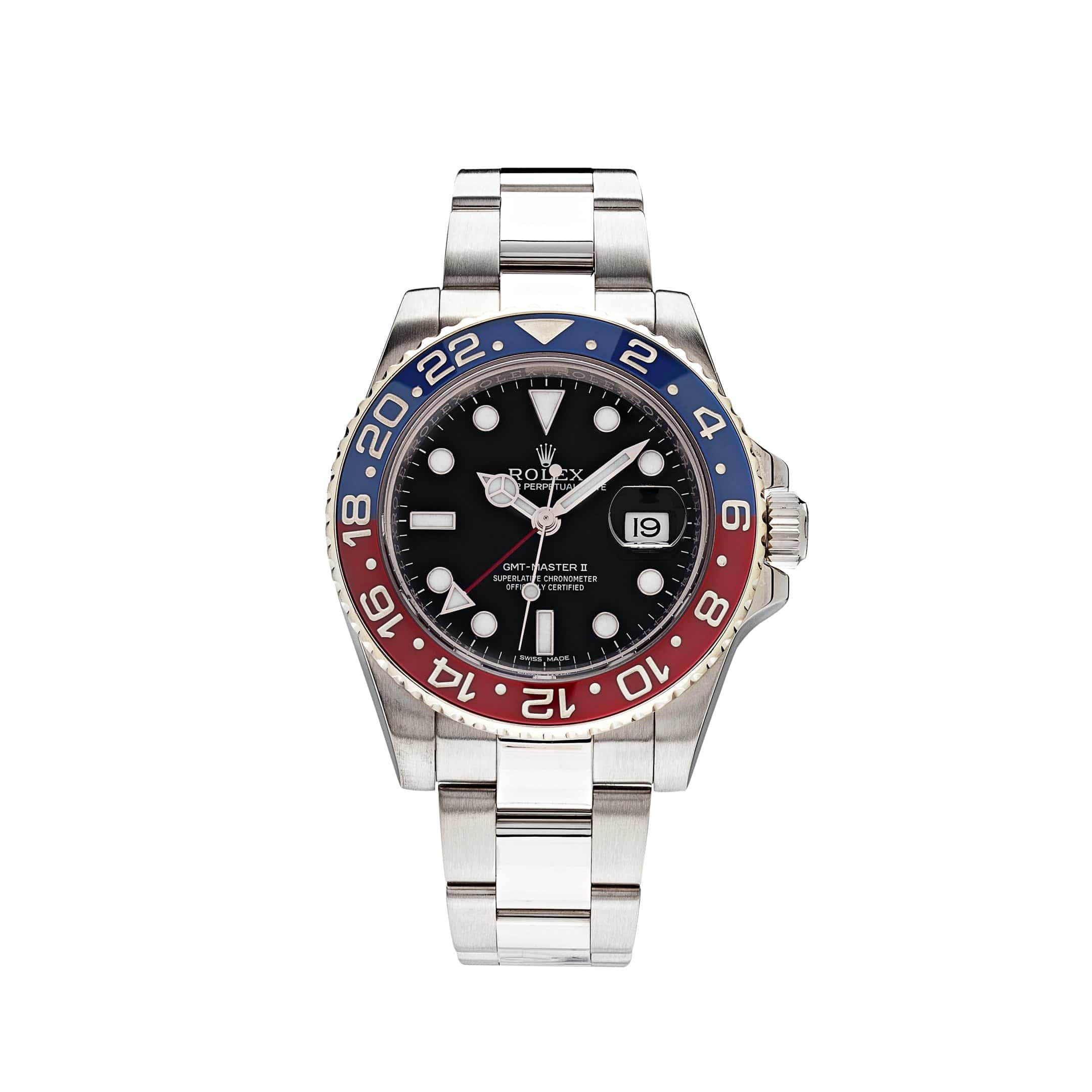 Rolex GMT-Master II 116719BLRO 'Pepsi' White Gold Black Dial (2017)