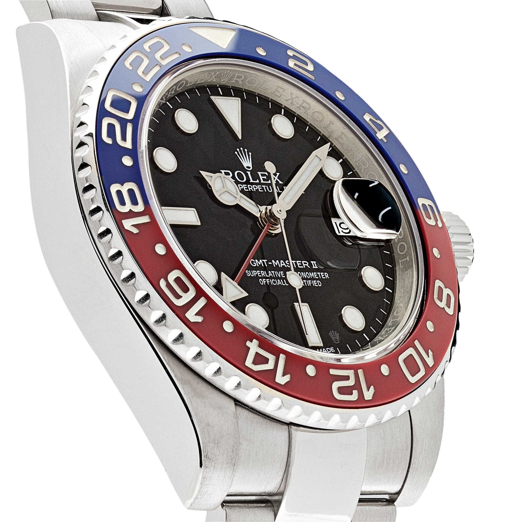 Rolex GMT-Master II 116719BLRO 'Pepsi' White Gold Black Dial (2017)