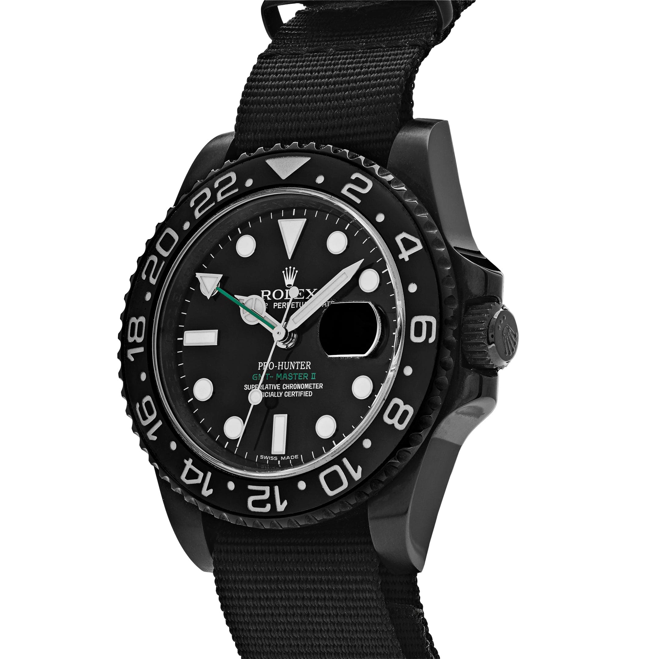 Rolex GMT-Master II 116710LN Pro Hunter "Stealth" Black-PVD Steel
