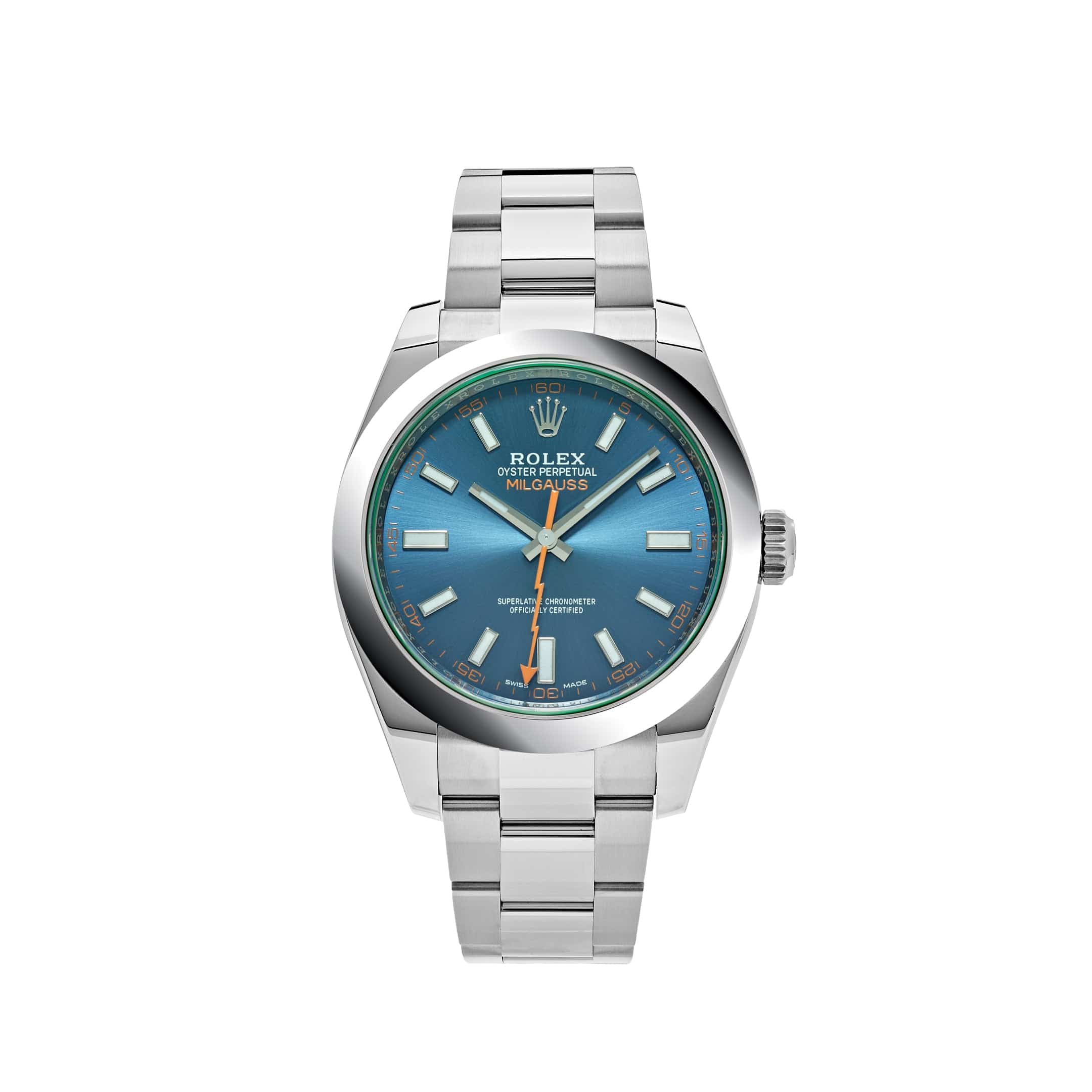 Rolex Milgauss 116400GV Stainless Steel Blue Dial (2023)
