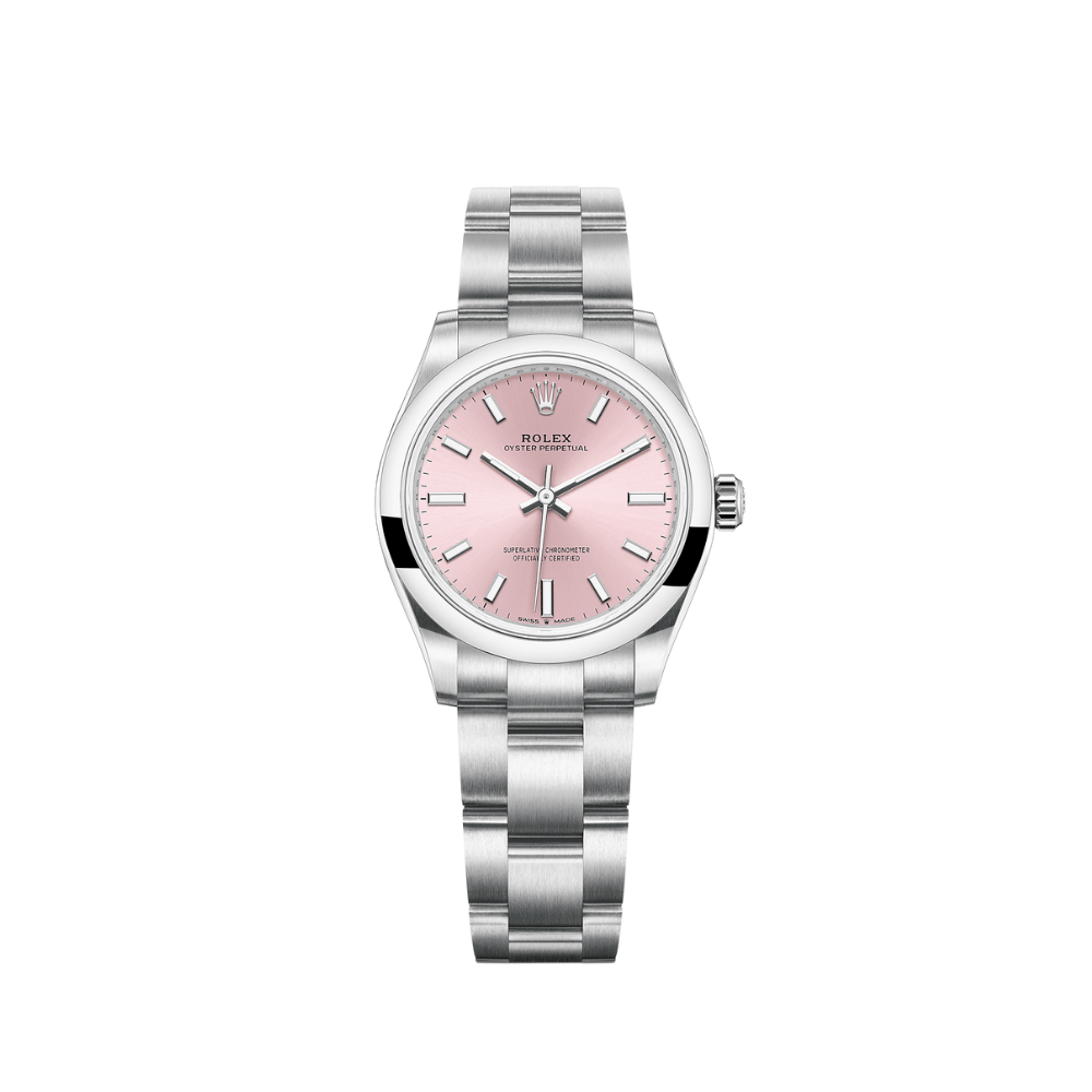 Rolex Oyster Perpetual 277200 Stainless Steel Pink Dial
