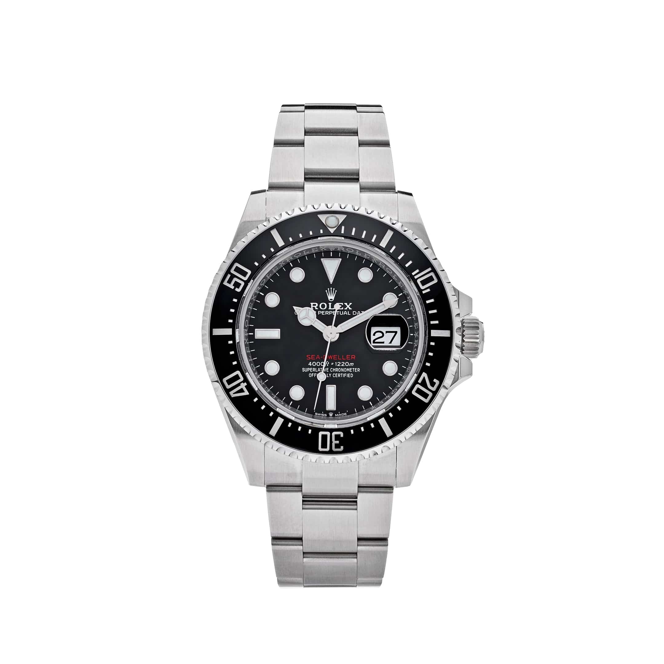 Rolex Sea-Dweller 126600 Stainless Steel Black Dial (2018)