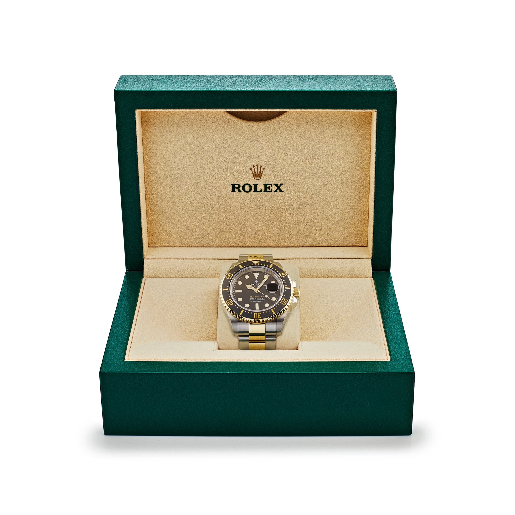 Rolex Sea-Dweller 126603 Stainless Steel Yellow Gold Black Dial (2019)