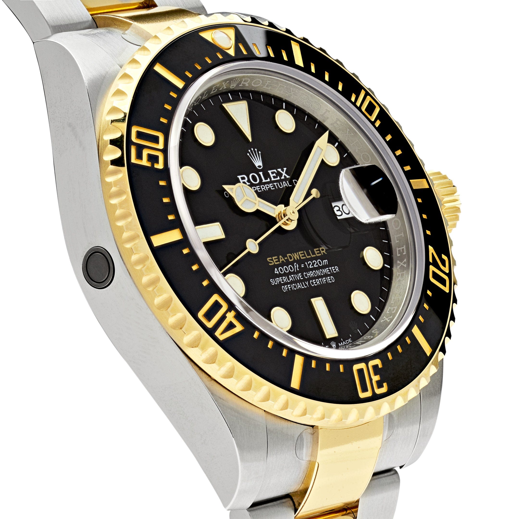 Rolex Sea-Dweller 126603 Stainless Steel Yellow Gold Black Dial (2023)