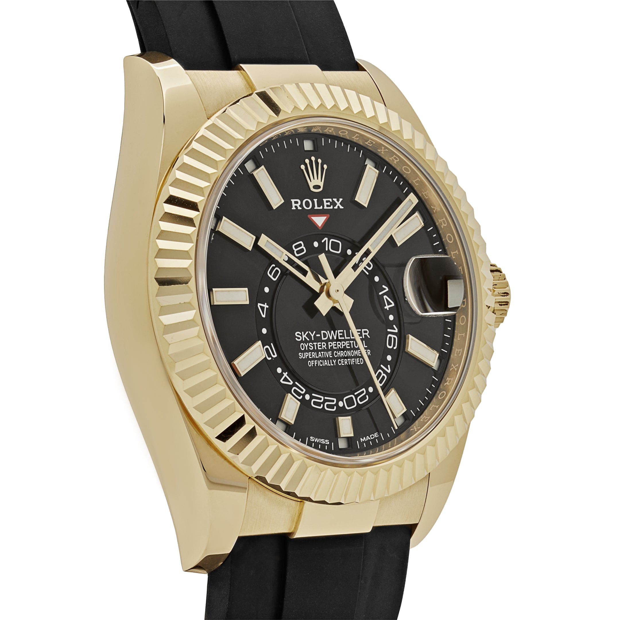 Rolex Sky-Dweller 336238 Yellow Gold  Bright Black Dial (2024)