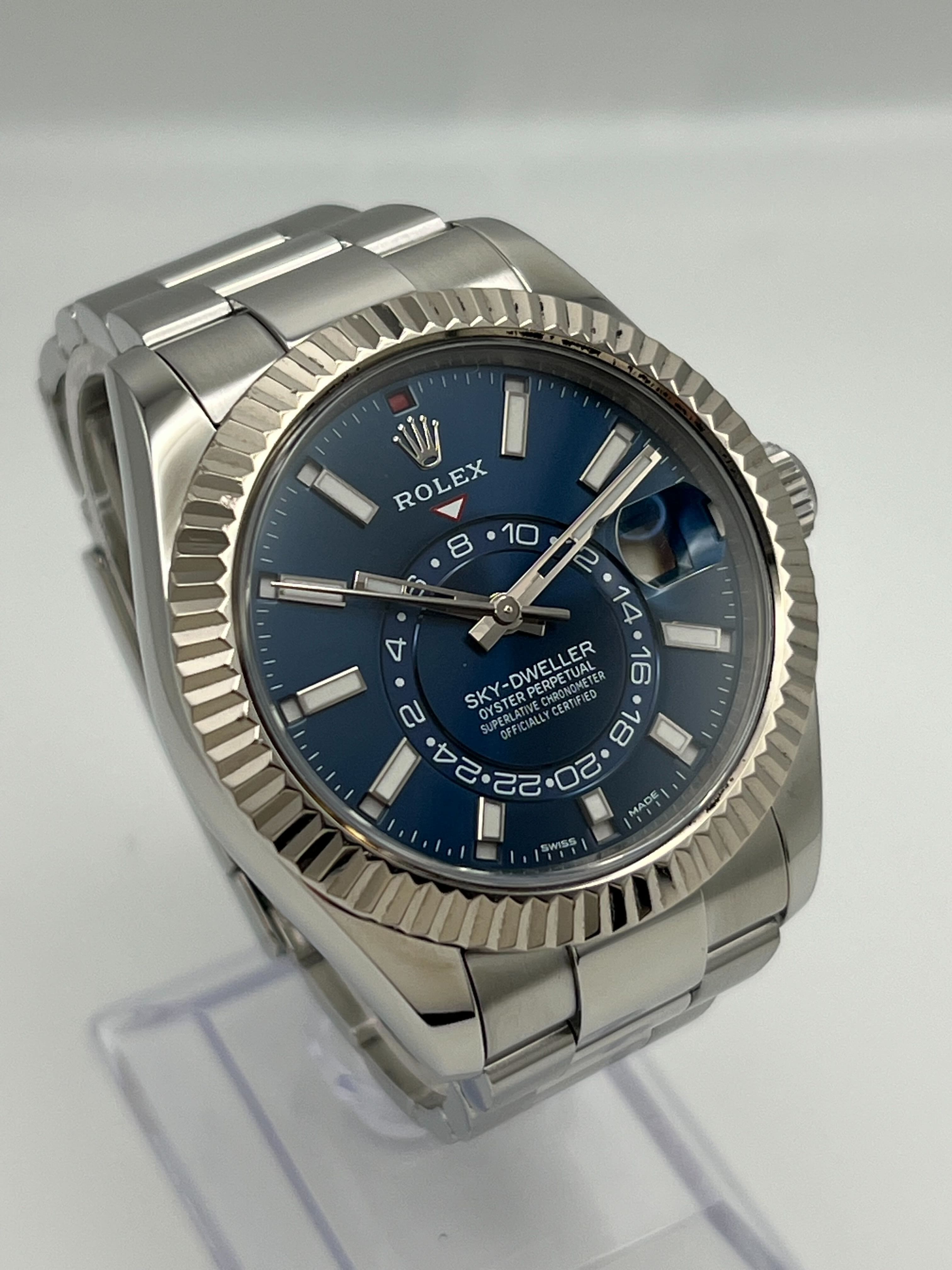 Rolex Sky-Dweller 326934 Stainless Steel Blue Dial (2020)