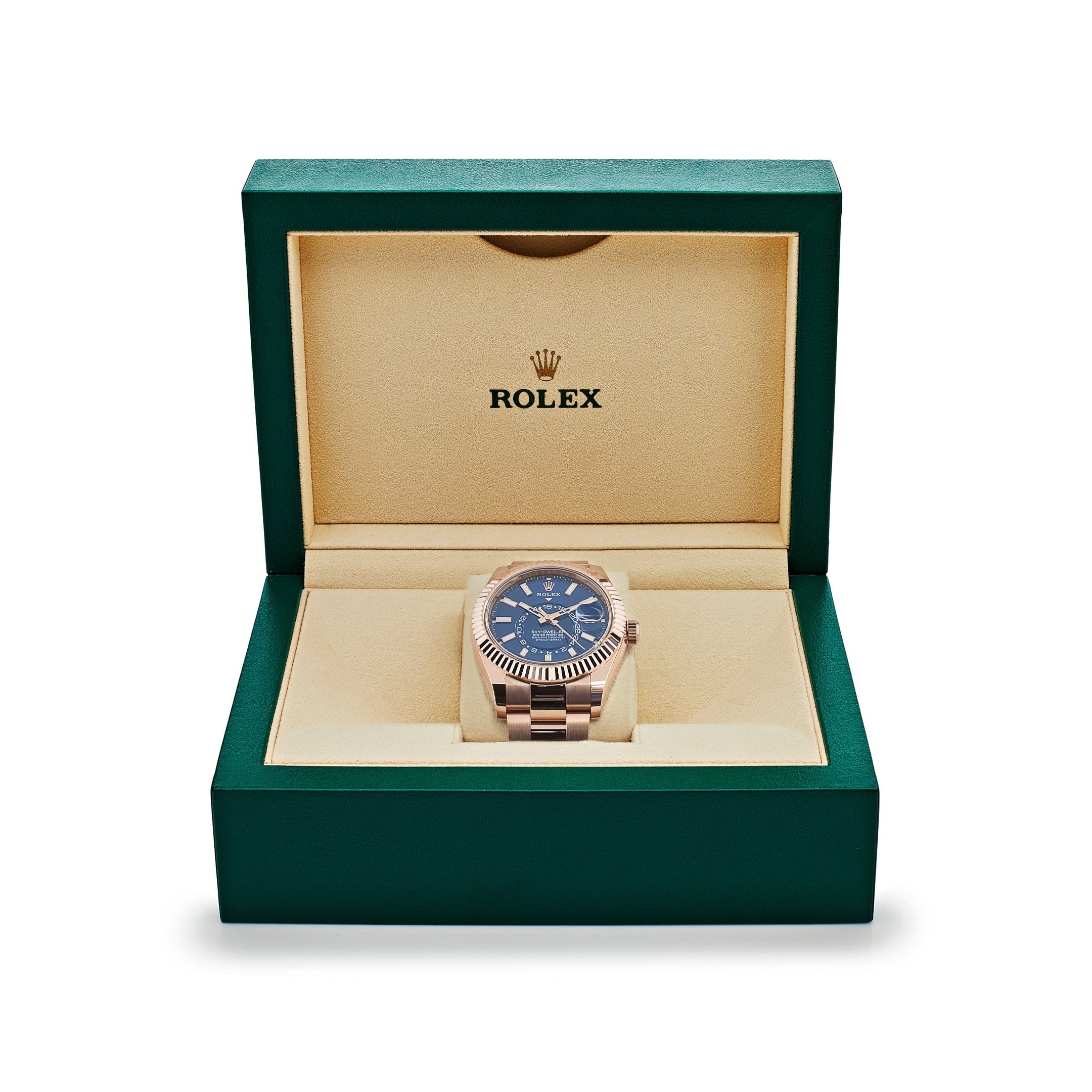 Rolex Sky-Dweller 336935 Rose Gold Blue Dial