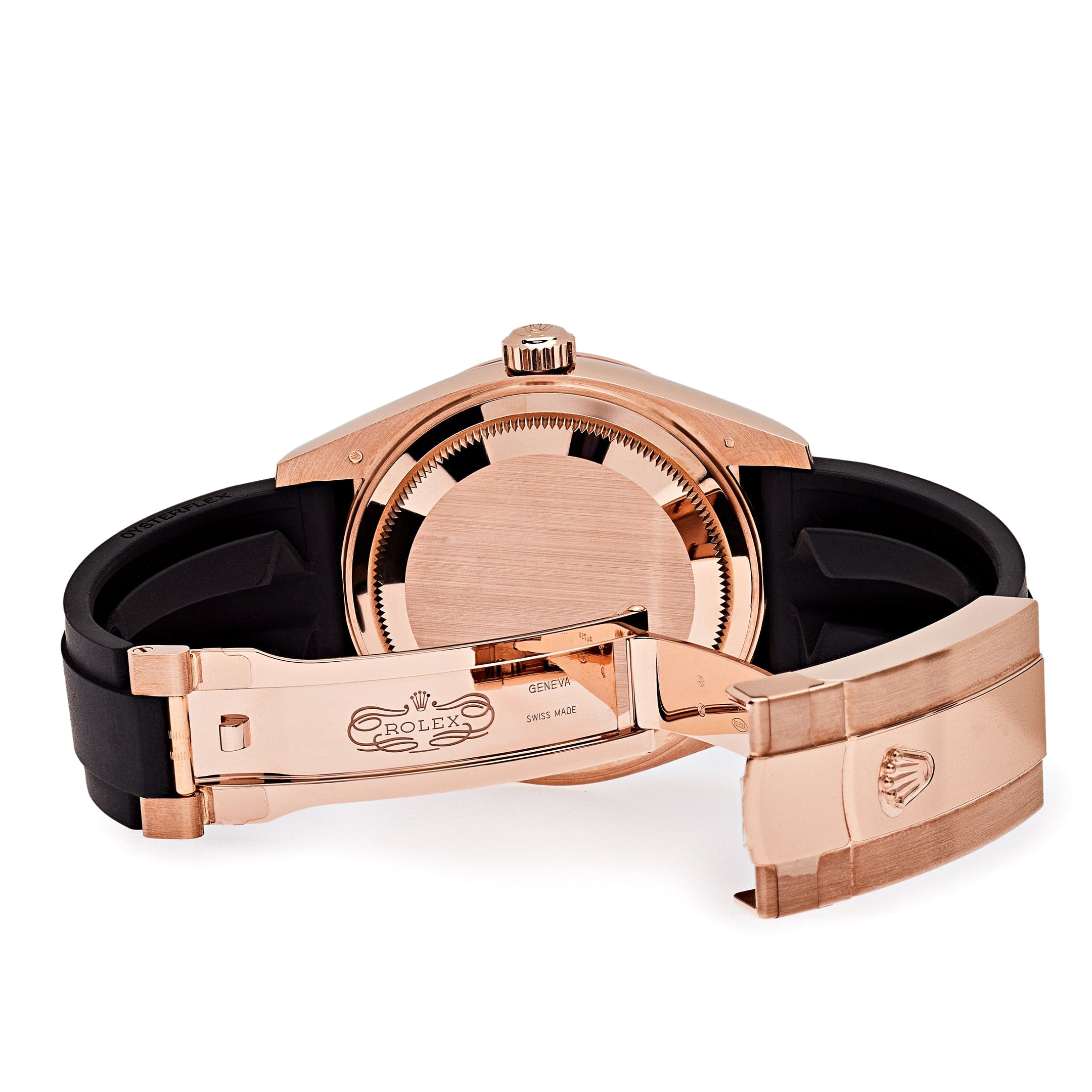 Rolex Sky-Dweller 326235 Rose Gold Brown Chocolate Dial Oysterflex