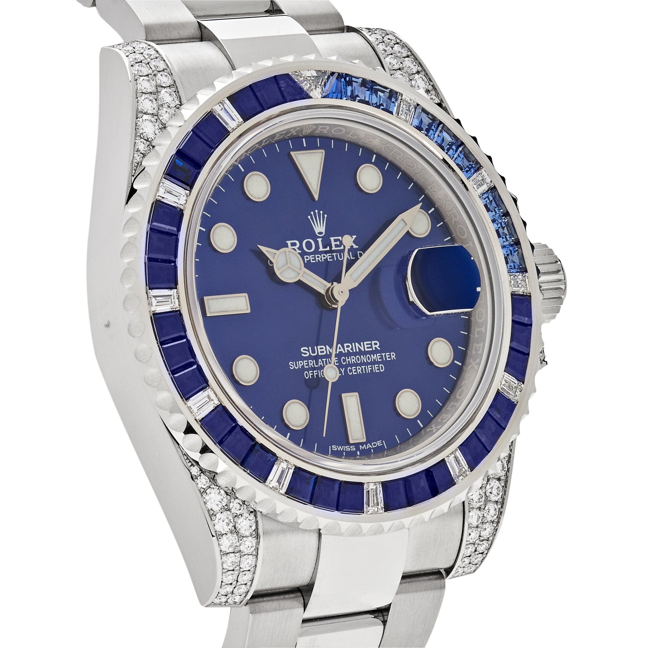 Rolex Submariner Date 116659SABR White Gold Blue Dial Sapphire Diamond Bezel (2022)