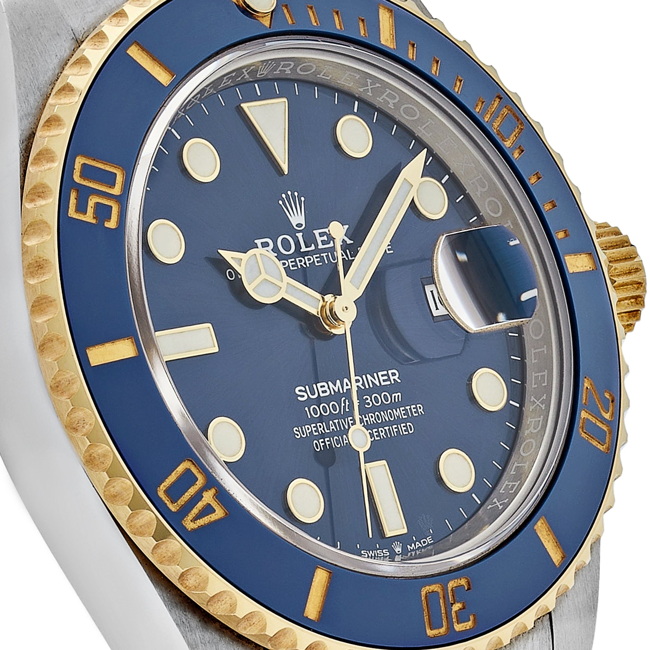 Rolex Submariner Date 126613LB Stainless Steel Yellow Gold Blue Dial (2021)