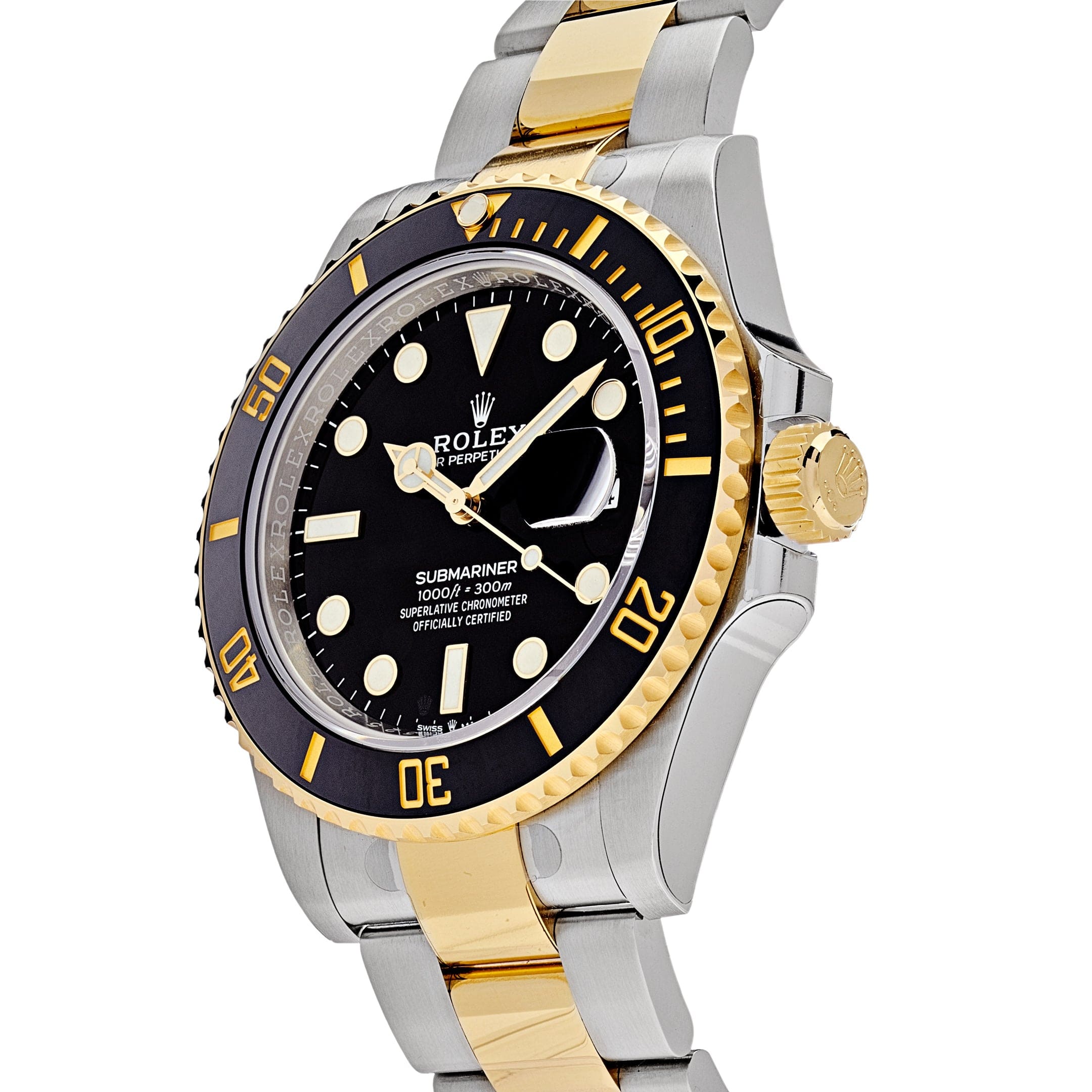 Rolex Submariner Date 126613LN Stainless Steel Yellow Gold Black Dial (2023)