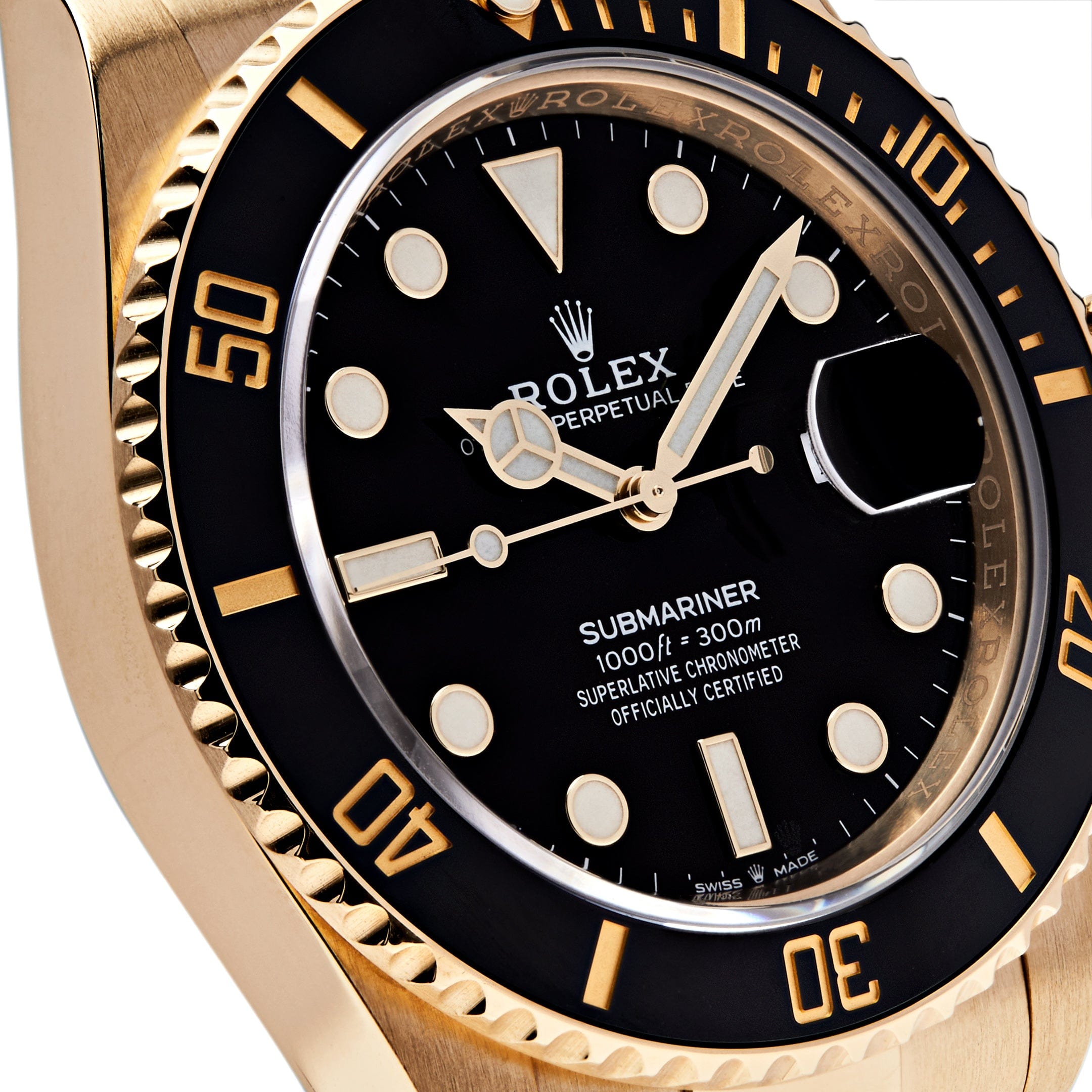 Rolex Submariner Date 126618LN Yellow Gold Black Dial (2023)