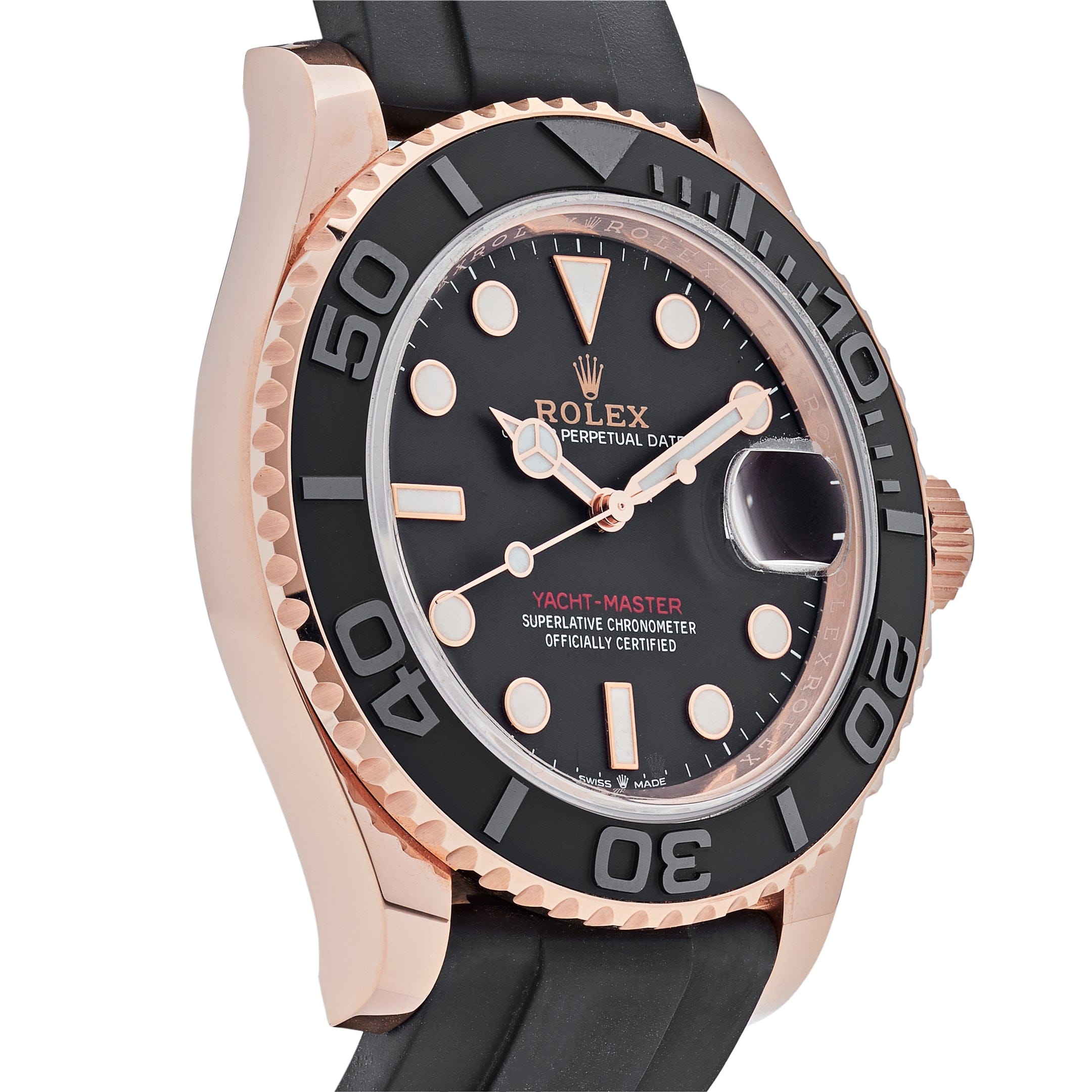 Rolex Yacht-Master 126655 Rose Gold Black Dial (2023)