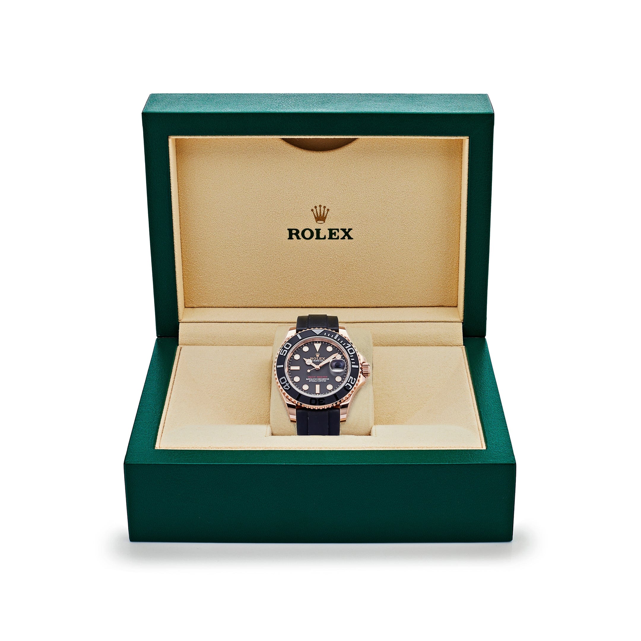 Rolex Yacht-Master 126655 Rose Gold Black Dial (2020)