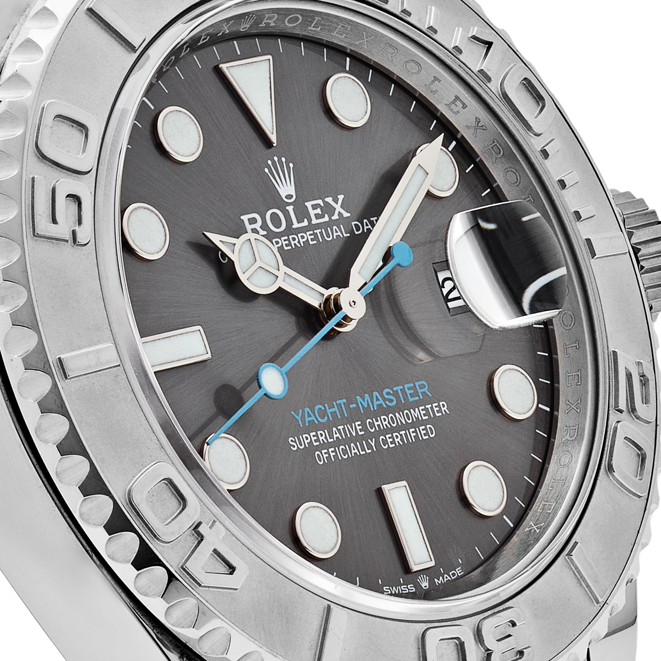 Rolex Yacht-Master 126622 Stainless Steel Rhodium Dial