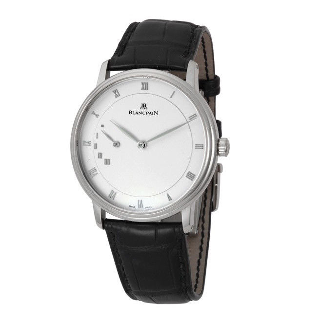Blancpain Villeret Ultra Slim 40mm White Gold Men's Watch - Premium Luxury Product