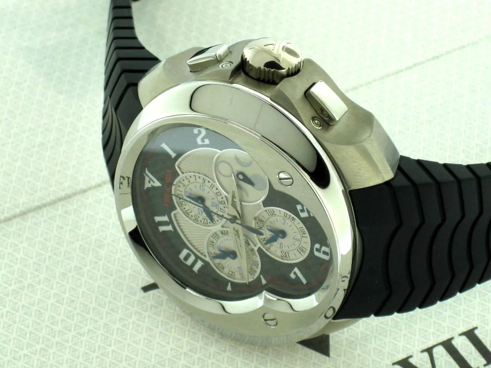 Franc Vila Esprit Unique Titanium and Stainless Steel Men's Watch - Premium Luxury Product