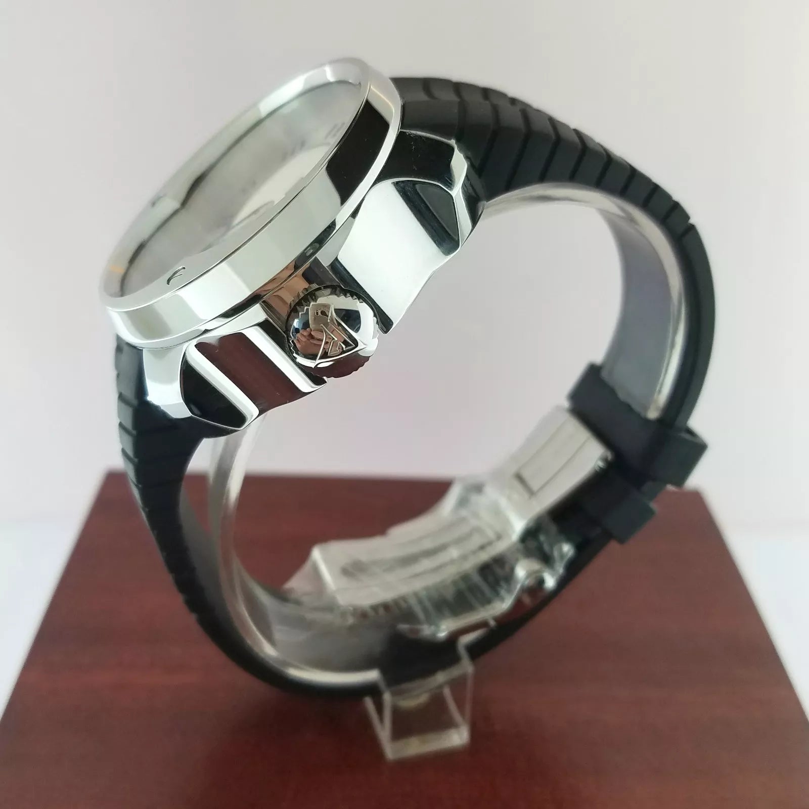 Franc Vila Esprit Unique Stainless Steel Rubber Men's Watch - Premium Luxury Product