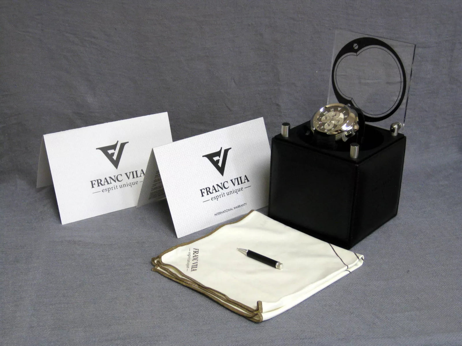 Franc Vila Esprit Unique Titanium and Stainless Steel Men's Watch - Premium Luxury Product