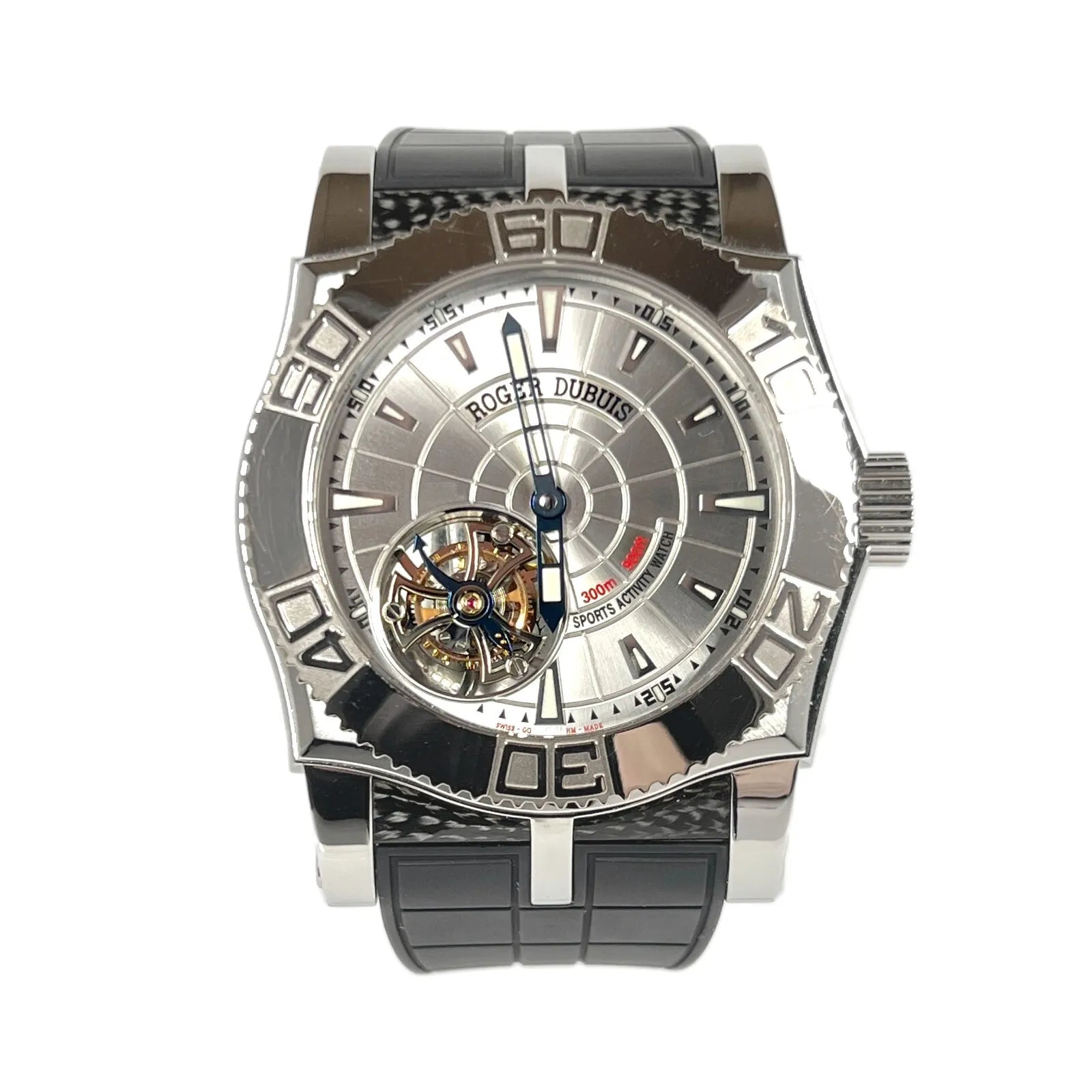 Roger Dubuis EasyDiver Tourbillon Stainless Steel Mens Watch