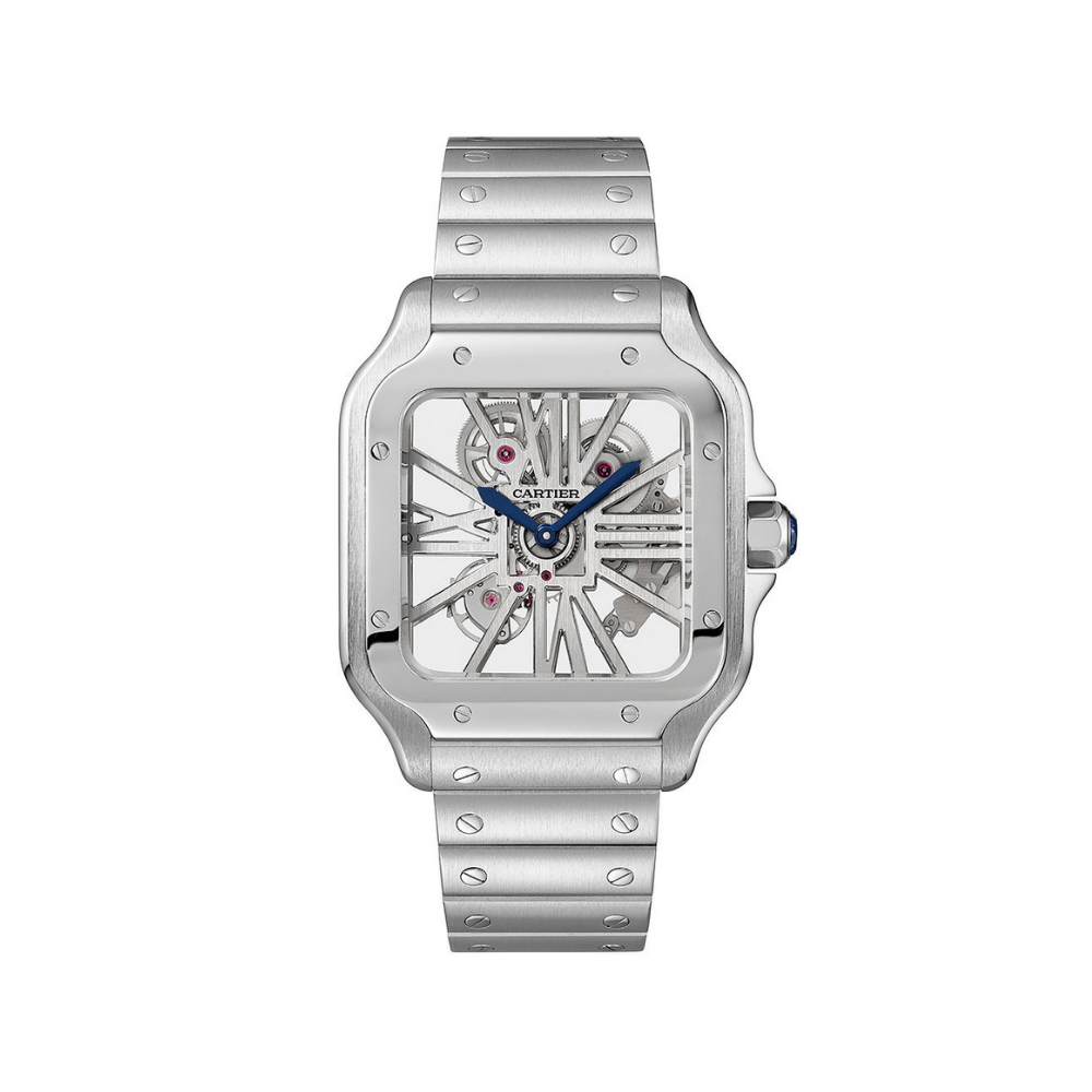 Santos de Cartier Skeleton WHSA0015 Stainless Steel - Premium Luxury Product