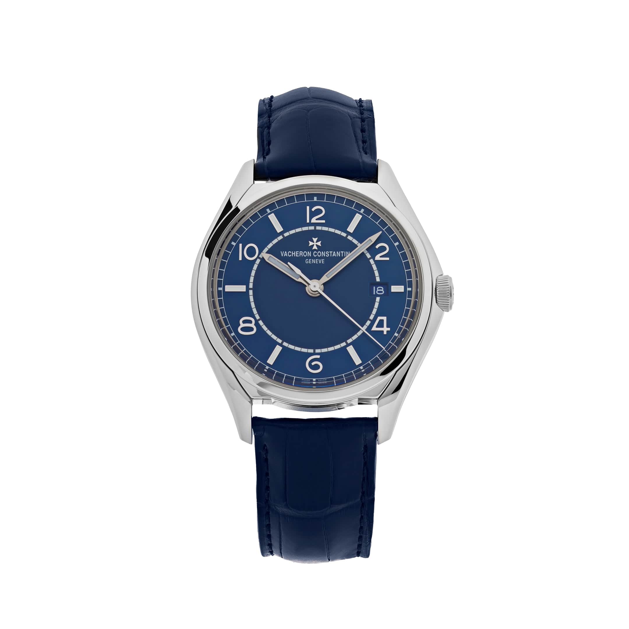 Vacheron Constantin Fifty-Six 4600E/000A-B487 Self-Winding Stainless Steel Blue Dial