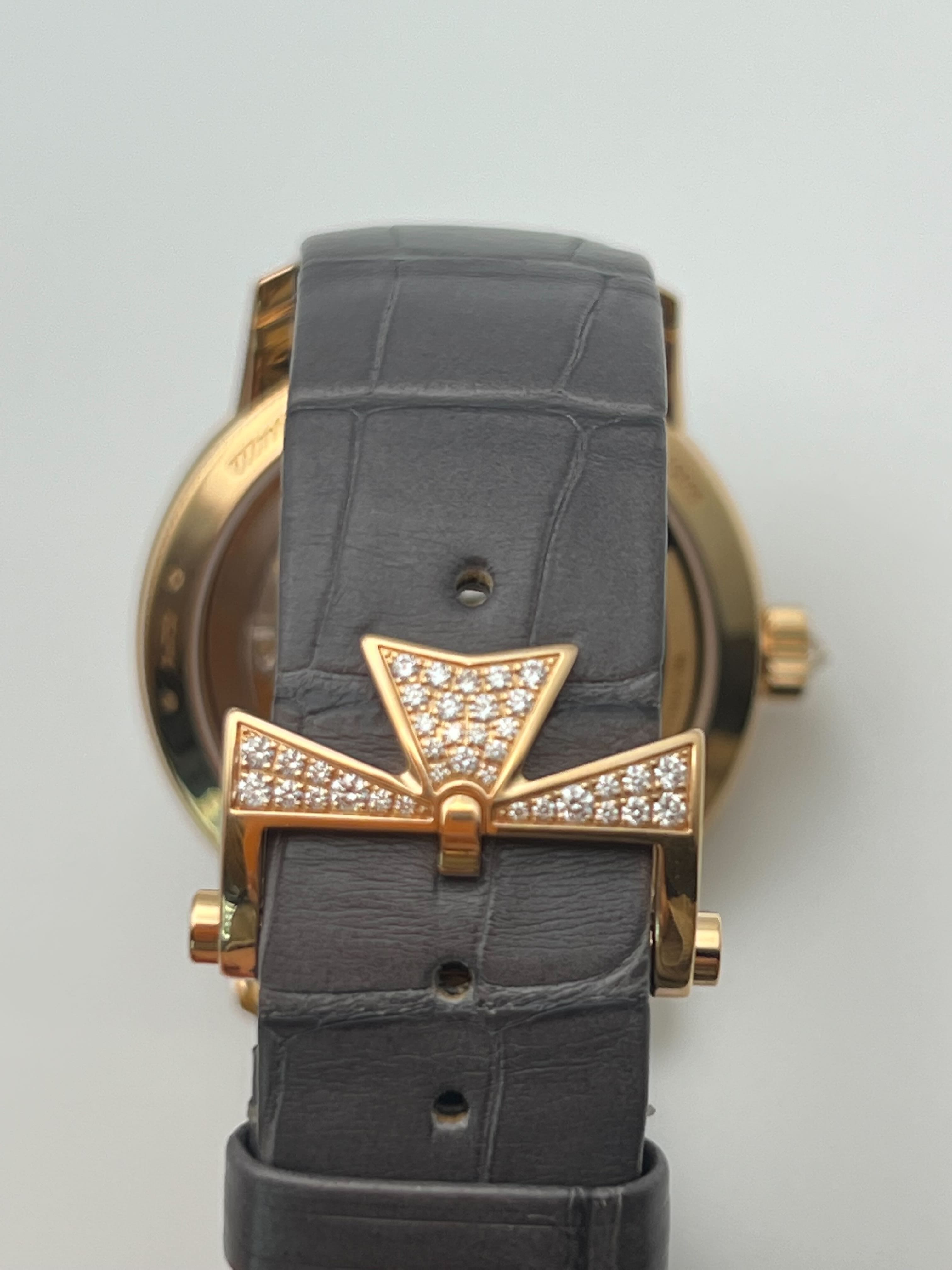 Vacheron Constantin Traditionnelle 6035T/000R-B634 Rose Gold Mother of Pearl Dial