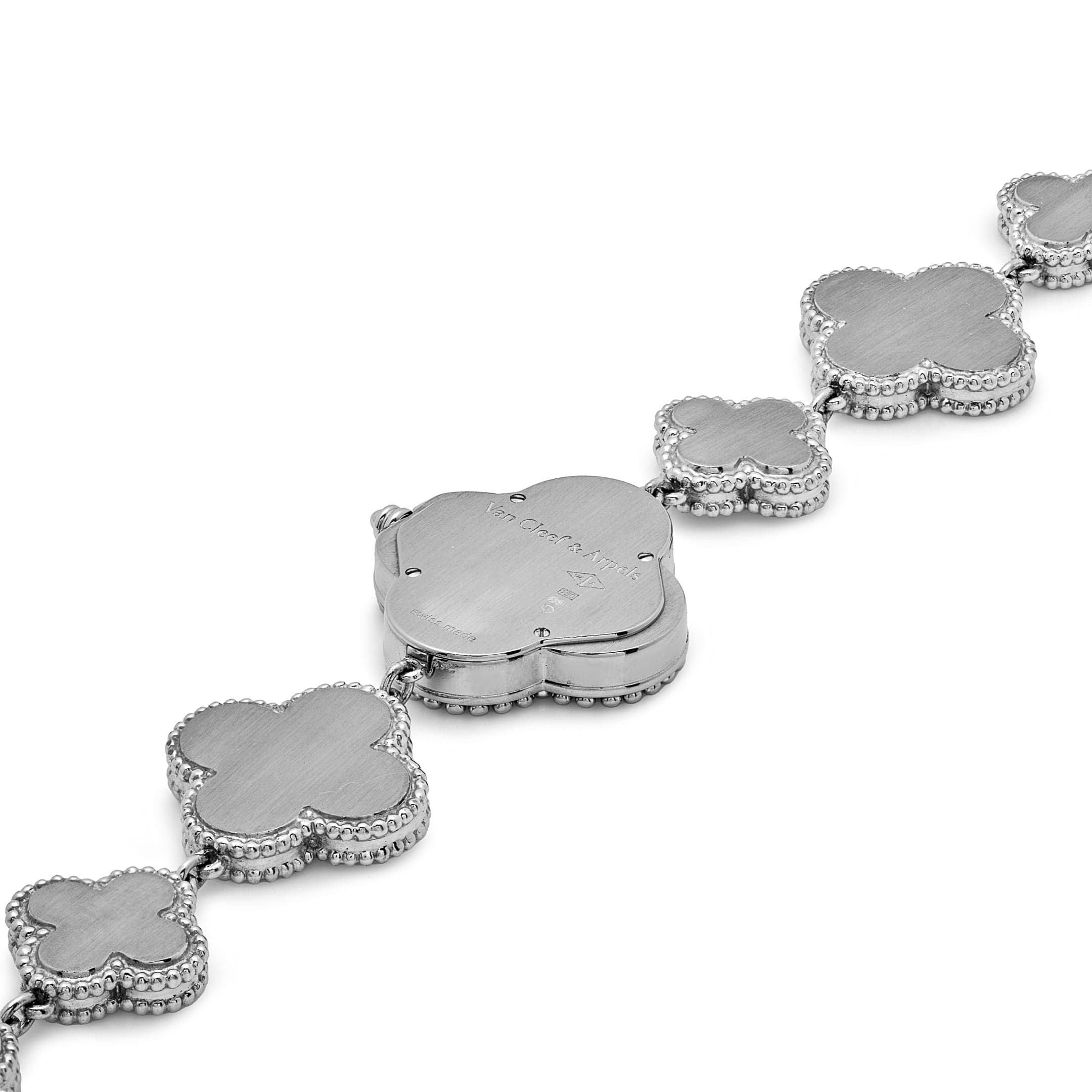 Van Cleef & Arpels Alhambra VCARO40S00 Vintage Mother of Pearl Watch - Premium Luxury Product