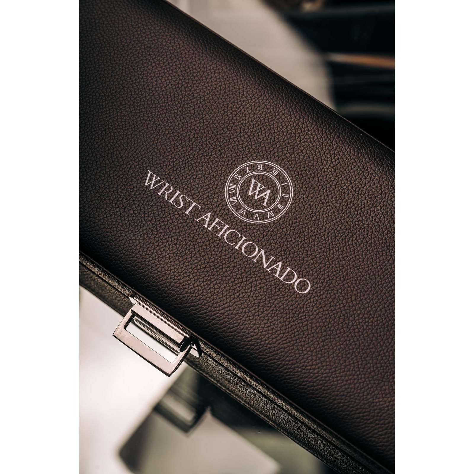 Wrist Aficionado Brown Watch Case