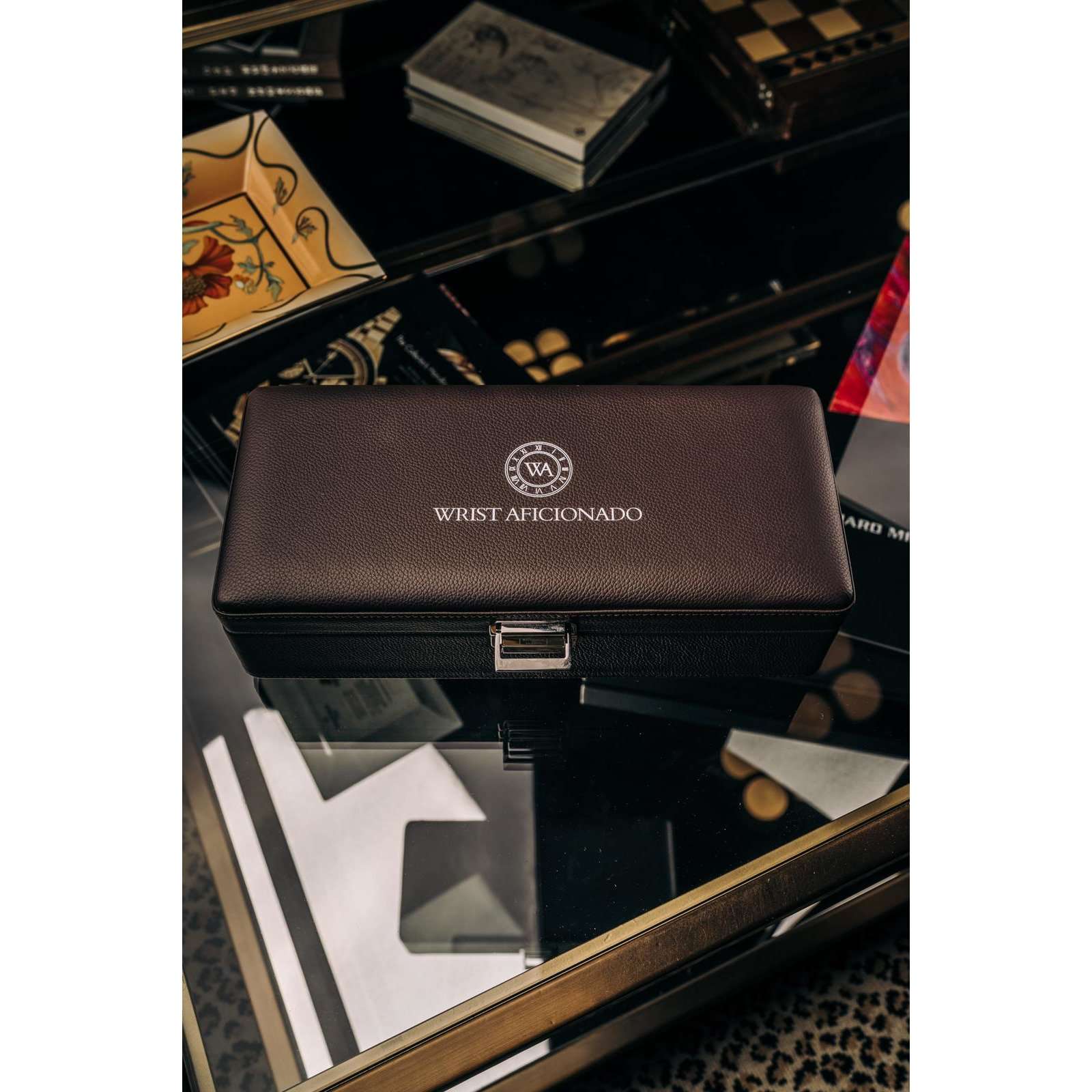 Wrist Aficionado Brown Watch Case