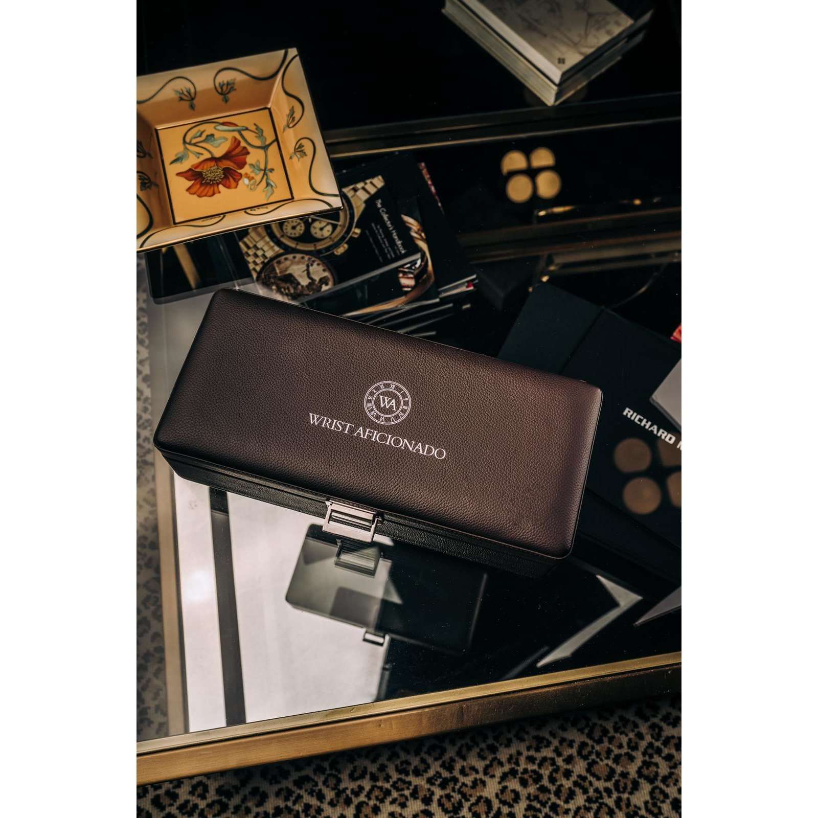 Wrist Aficionado Brown Watch Case